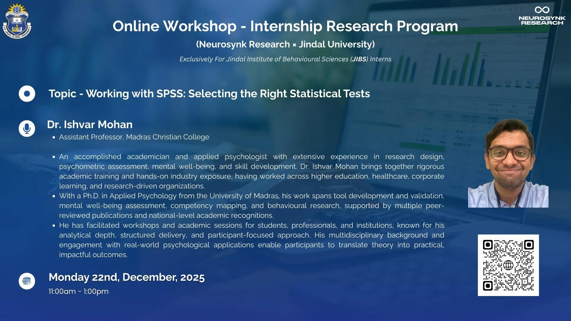 SPSS Statistical Tests Workshop